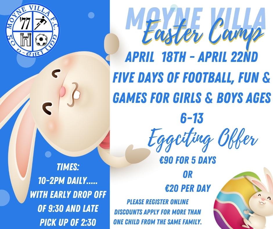 Easter Camp Booking